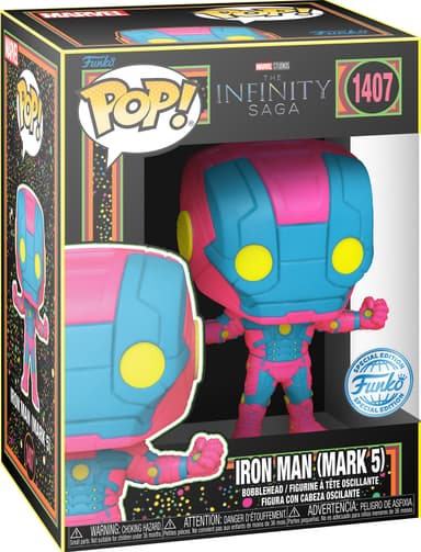 Funko POP Iron Man actionfigur (med Jetpack)