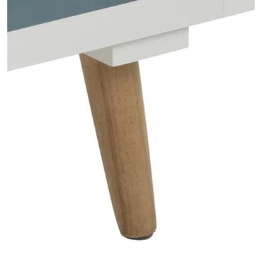 Nattduksbord THAIS 36x30xH59cm, vitt