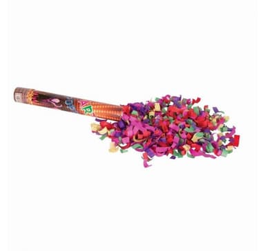 Smällare, diverse papper, 40 cm