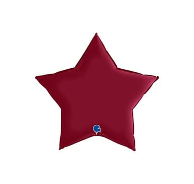 Star Satin Cherry Ballong