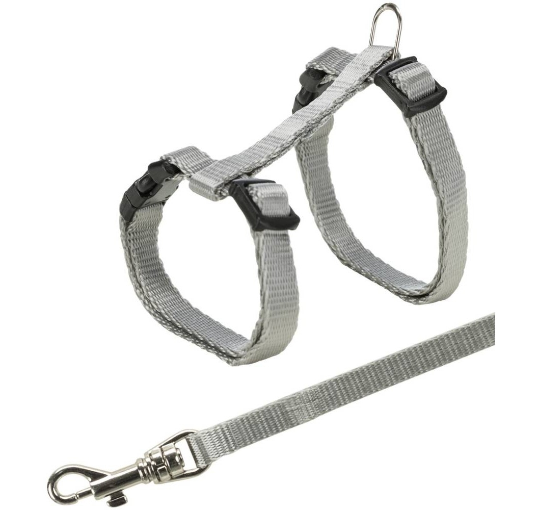 Junior sele för kattungar med koppel, 19–31 cm/8 mm, 1,20 m