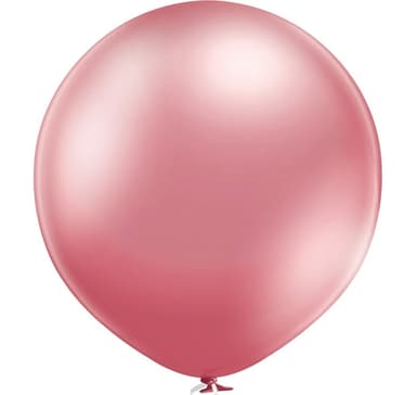 B250 (60 cm) ballong Glansrosa, 2 st