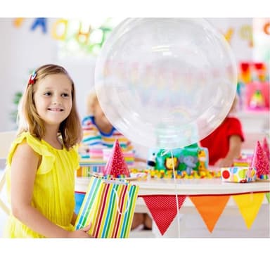 36' bubbelballong (Aqua-kristall)