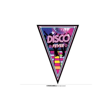 Banner Flagga Disco Fever
