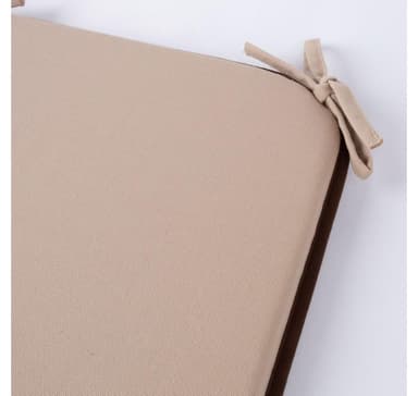 Kudde MY COTTON till stol 39x39cm, ljusbeige