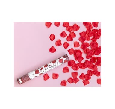 Smällare rosenblad, röda, 40 cm