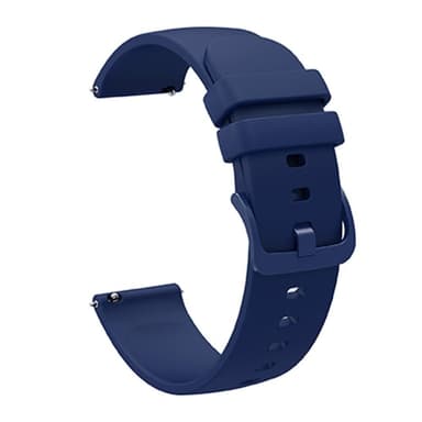 SKALO Silikonarmband till Samsung Watch 6 Classic 43mm/47mm - Mörkblå