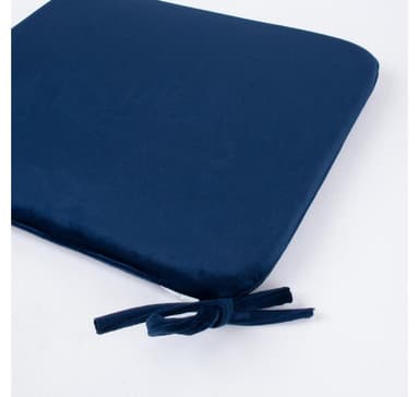 Dyna VELVET 2, för stol 39x39cm, blå