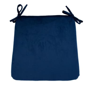 Dyna VELVET 2, för stol 39x39cm, blå
