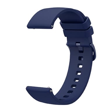 SKALO Silikonarmband till Samsung Watch 6 Classic 43mm/47mm - Mörkblå