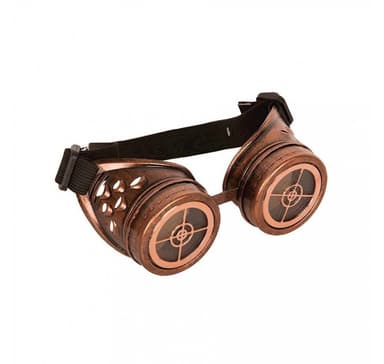 Glasögon Steampunk Brons