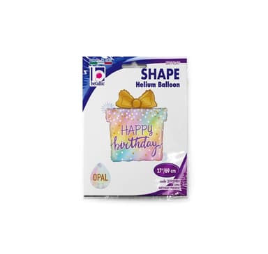 Shape födelsedagspresent