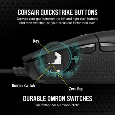 Corsair Katar Pro XT mus för gaming