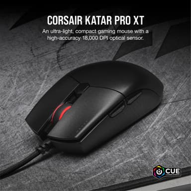 Corsair Katar Pro XT mus för gaming