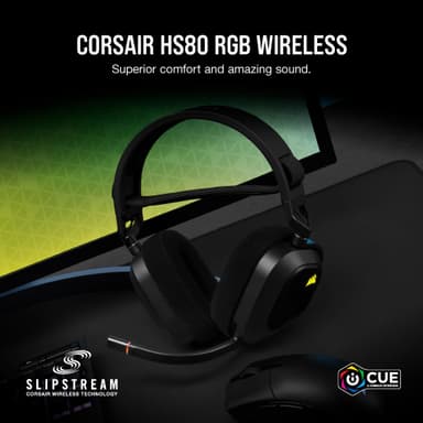 Corsair HS80 Wireless headset för gaming