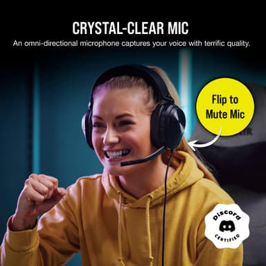 Corsair HS55 Surround gamingheadset (svart)