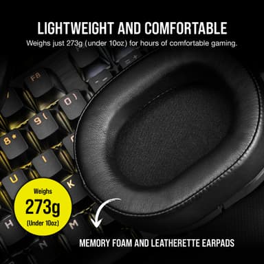 Corsair HS55 Surround gamingheadset (svart)