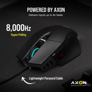 Corsair M65 RGB Ultra Tunable gamingmus (svart)