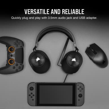 Corsair HS55 Surround gamingheadset (svart)
