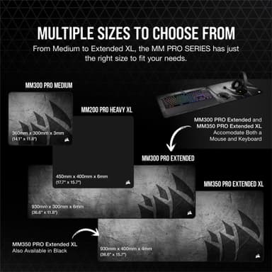 Corsair MM300 PRO gamingmusmatta (M)