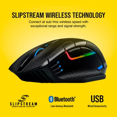 Corsair Dark Core Pro RGB trådlös gamingmus