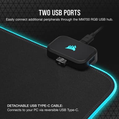 Corsair MM700 RGB musmatta
