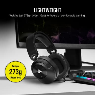 Corsair HS55 Stereo gamingheadset (svart)