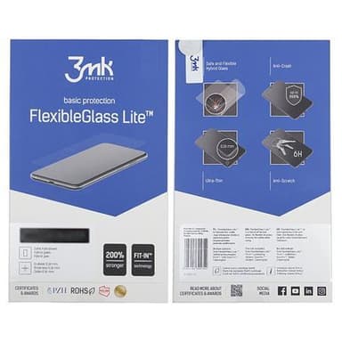 3MK Flexible Glass Lite Galaxy A50, Samsung, Hybrid Glass, Clear, Clea