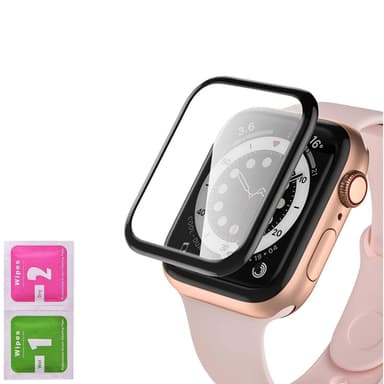 3D-skärmskydd för 44 mm Apple Watch Svart/Transparent