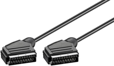Goobay Scart-anslutningskabel, förnicklad, ø 7 mm
