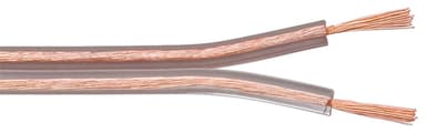 Goobay Högtalarkabel transparent CCA