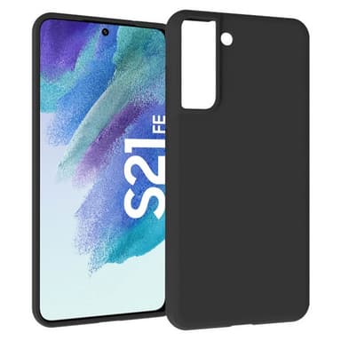 Silikon skal svart Samsung Galaxy S21 FE