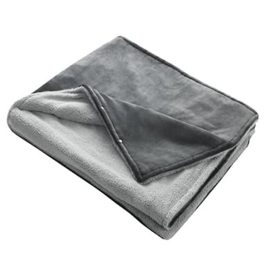 Medisana 3in1 Uppvärmd filt Filt HB 677 Fleece, Grå