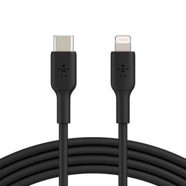 Belkin USB-C to Lightning, Black (1m)