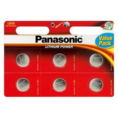 Panasonic CELL Power AG13/LR44/357, Micro Alkaline, 6 st
