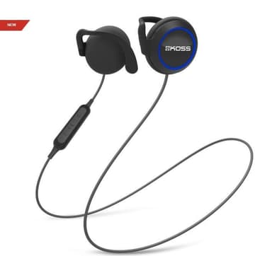 Koss hörlurar BT221i In-ear/Ear-krok, Bluetooth, Mikrofon, Svart, Tråd