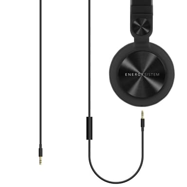 Energy Sistem-hörlurar DJ2 (vikbara, Contol Talk, löstagbar kabel) Pan