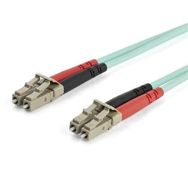 StarTech.com 15 m OM3 LC till LC-multiläge duplex fiberoptisk patchkab