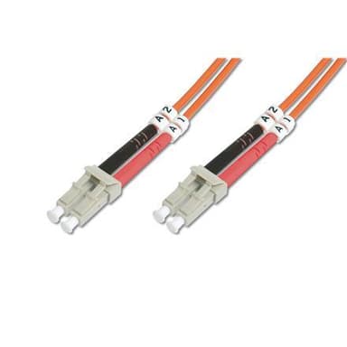 Digitus FO patchkabel, duplex, LC till LC MM OM2 50/125 µ, 3 m