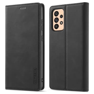 LC.IMEEKE Wallet Case Fodral till Samsung Galaxy A33 5G - Svart