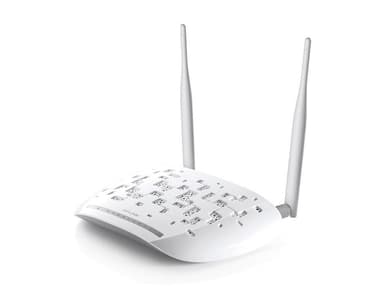 TP-Link TD-W9970 300Mbps trådlös N ADSL2 Modem Router, USB, vit