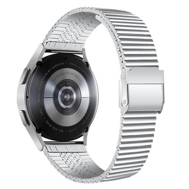 Samsung Smartwatch armband 20 mm rostfritt stål Silver Elgiganten
