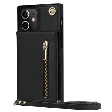 Zipper necklace case Apple iPhone 11 - Svart
