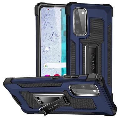 Jazz Stöttåligt skal 2i1 Samsung Galaxy S20 Plus  - Blå