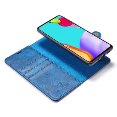Mobilplånbok DG-Ming 2i1 Samsung Galaxy A52s 5G  - Blå