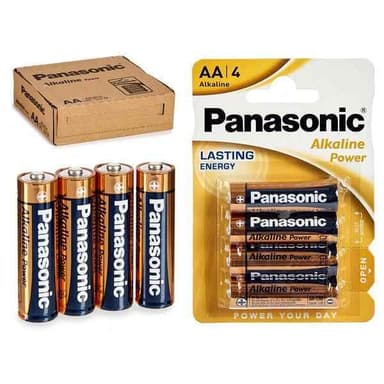 Batterier Panasonic Corp. LR6 4-BL
