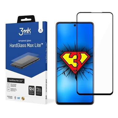 3MK HardGlass Max Lite Samsung, Galaxy A71/72, Hybridglas