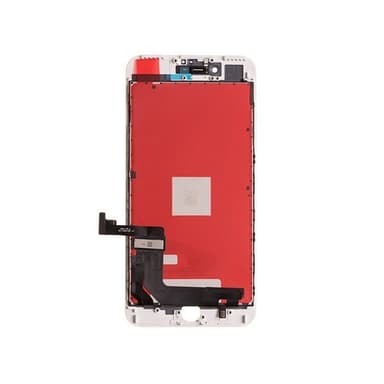 iPhone 7 Plus Skärm LCD Display Glas - Livstidsgaranti - Vit