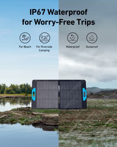 Anker Solix PS100 portabel solpanel