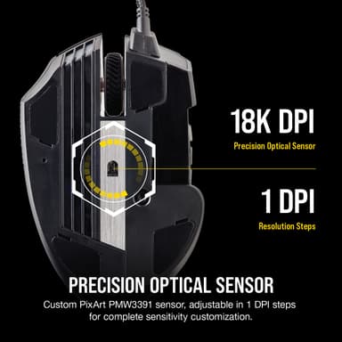 Corsair Scimitar Elite RGB mus för gaming